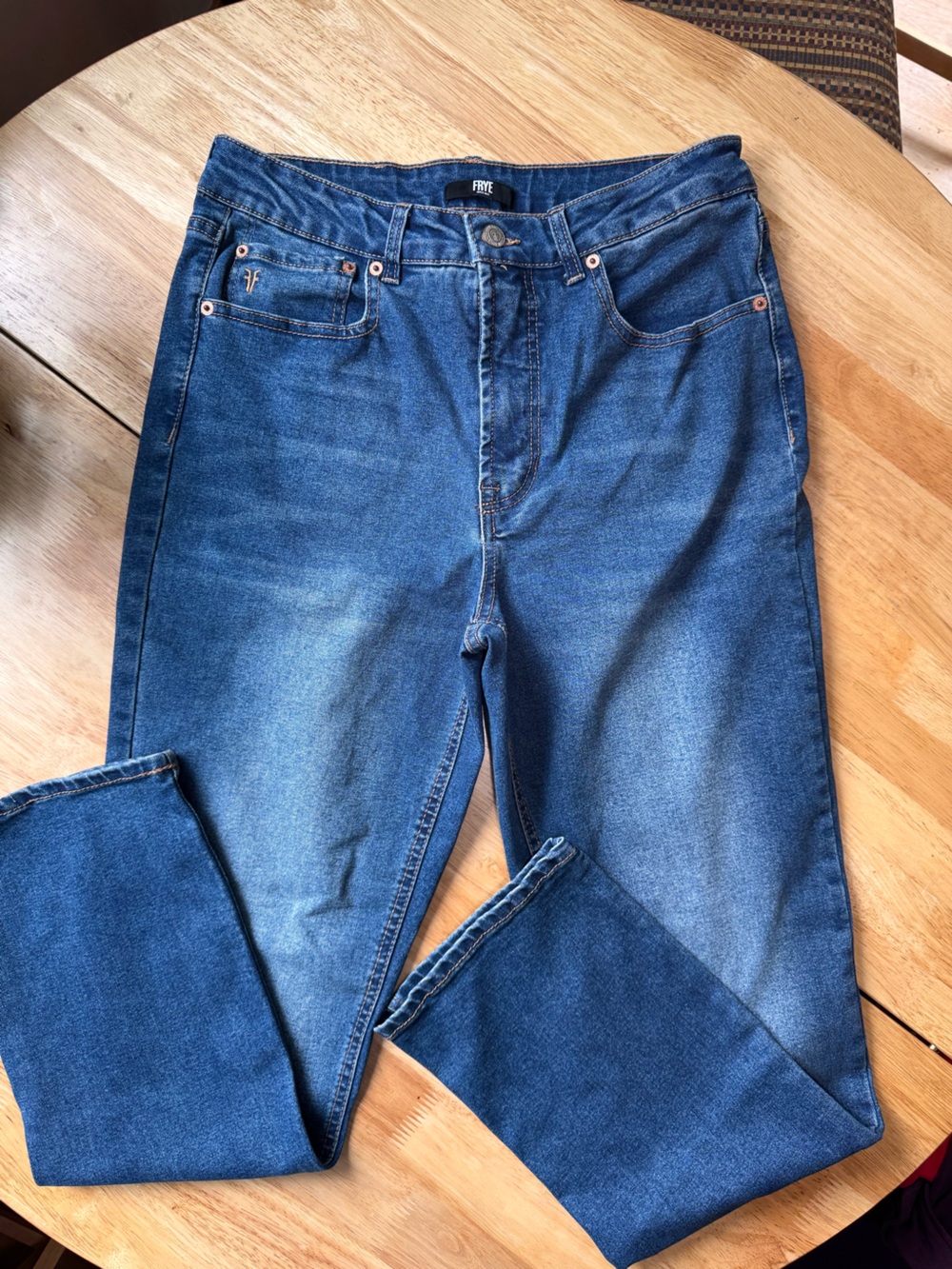Frye women’s Blue Relaxed Denim Jeans